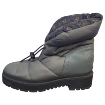 Guess Leeda 2 Cold Weather Snow Winter Snow Boots Gray Black Womens Size 9M - £28.17 GBP