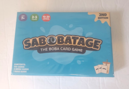 Sabobatage The Boba Card Game 2nd Edition 2023 -New &amp; Sealed - $22.75