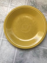 Fiestaware Salad Dessert Plate Sunflower Yellow Homer Laughlin China Co.... - £17.09 GBP