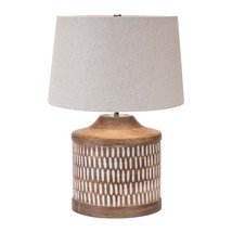 Table Lamp 21.5&quot;H Wood/Iron - £199.40 GBP