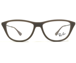 Ray-Ban Eyeglasses Frames RB7042 5469 Gray Round Full Rim 54-14-140 - £29.25 GBP