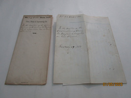 APPLICATION OF LAW CHAUNCEY  M GAYLORD  LYCOMING CTY PA MAY 27 1880 3 PGS - $19.26