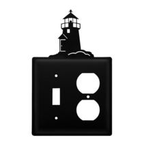 Village Wrought Iron Lighthouse Switch &amp; Outlet Cover - £21.17 GBP