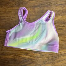 Athleta Girl Swim Bikini Top Tie Dye Size 12 Large - $7.56