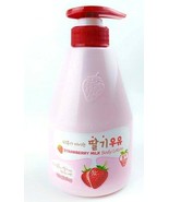 Kwailnara Welcos Strawberry Milk Body Lotion K Beauty Korean 560mL NEW - $31.45 CAD