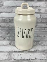 New Rae Dunn SHARE Canister Thanksgiving Holiday Christmas 10 inches - $34.02