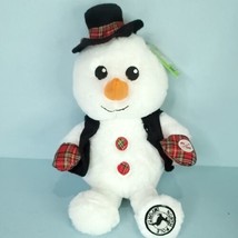 Goffa Frosty The Snowman Christmas Singing Light Up Red Belly NEW - £27.24 GBP