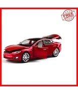 Interactive Red Alloy Model S Car – Toy Vehicle for Ages 4+ with Music - $49.57 CAD