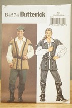 B4574 Butterick Cosplay Robin Hood Pirate Costume Sewing Pattern XM Small-Large - £10.04 GBP