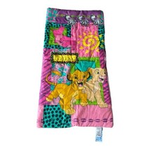 Vintage 90’s Disney The Lion King Children's Sleeping Bag Sack Mat Simba Nala - $75.00