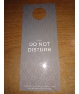please DO NOT DISTURB   2-sided Sign door hanger knob handle - $2.73 CAD