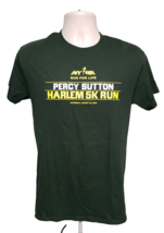 2014 NYRR Run For Life Percy Sutton Harlem 5K Run Adult Small Green TShirt - £11.68 GBP