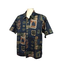 Tori Richard Mens Vintage Floral Button Up Camp Shirt Large Pocket Hawai... - $69.29