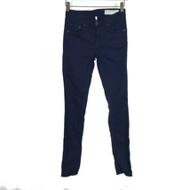 Womens Size 24 24x31 Rag &amp; Bone Blue The Skinny Stretch Jeans Made in USA - £33.14 GBP