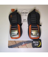 Nite Ize 2-Pack CamJam Tie Down Straps, 12&#39; - 700 lbs Load Limit - $21.78