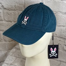Psycho Bunny Bleu Marine Casquette Baseball Homme Ajustable Nwt Profil B... - $51.97