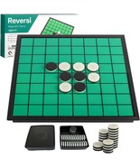 Reversi Game 9.7&quot; Travel Board Game Portable Extra 2 Storage Box Folding... - £23.90 GBP