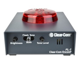 Clear Com FL-7 Light Call Signal Flasher Intercom System - $595.00