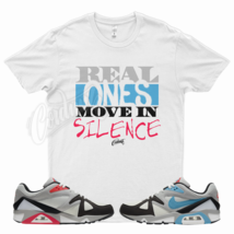 White REAL ONE T Shirt for N Air Structure Neo Teal Fury Infrared Neon Nights - £20.55 GBP+