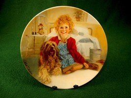 Rockwell 1983 Collector Plate ANNIE and SANDY Knowles Certificate Box  PLT-04 - $12.69