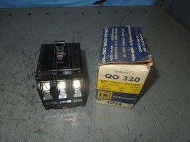 Square D QO320 20A 3p 240V Clip-on Breaker Black Frame New Surplus - $75.00