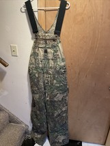 Vintage Liberty Bib Overalls Mens 34 Reg. Camo Realtree Camouflage Hunting Pants - $32.61