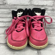 Nike Flight Girls Toddler Shoes Pink Black Size 8C 725134-601 - £20.80 GBP