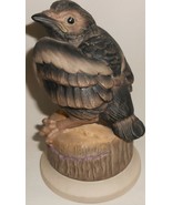 Boehm FLEDGLING MAGPIE #470W Porcelain Figurine MADE IN USA - $39.59