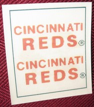 1987 Sportflics Team Logo Trivia Mini Motion #84 Cincinnati Reds - £3.53 GBP