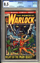 Warlock # 1..CGC Universal 8.5 VF+ grade..origin Warlock--1972 comic-aab - £128.87 GBP