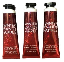 *New* Winter Candy Apple ~ Travel Hand Cream 3PK ~ Bath & Body Works - £11.79 GBP