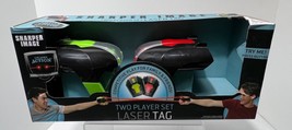 SHARPER IMAGE 2 Player Electronic Laser Tag Set Infrared Indoor/Outdoor NEW - £19.18 GBP