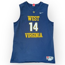 Nike West Virginia University Basketball Jersey #14 Size XL - £19.25 GBP