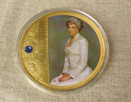 Princess Diana; Portrait Of A Princess Supersize Commemorative Coin - £50.48 GBP