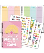 Pink Undated Teacher Planner | 2025-2026 | Teaching Supplies - $24.99