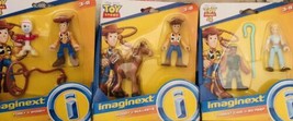 TOY STORY Imaginext Bundle/3 Figurine Packs With 2-3 In Each Pk. NIB - £14.00 GBP