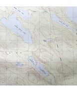 Map Duck Lake Maine 1987 Topographic Geological Survey 1:24000 27 x 22&quot; ... - €38,51 EUR
