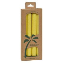 Aloha Bay - Palm Tapers - Yellow Candle Unscented - 4 Candles - $14.51