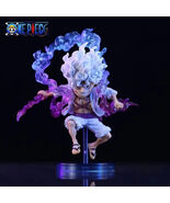 One Piece Luffy Gear 5 Figure Anime Action Figure Sun God Nika no box 10cm - €5,92 EUR
