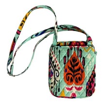 Vera Bradley Mini Hipster Crossbody Bag Purse Pueblo Teal Aztec - £19.04 GBP