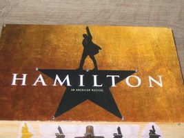 NEW Hamilton on Broadway Playbill Decoupage Storage Jewelry Box - £55.94 GBP