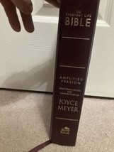 1987 Amplified Bible Ampc 2006 Notes &amp; Commentary By Joyce Meyers Hard Back - £45.69 GBP