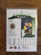 2021-2022 Parkhurst #49 Charlie Coyle - Boston Bruins - NHL - £1.74 GBP