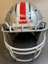 Schutt Football Helmet Kids Youth Boys Girls Medium with Face Mask Gray - $143.99