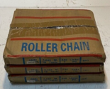 3 Quantity of Ansi Riv 40NP x 10Ft Roller Chains 240 Links (3 Quantity) - $70.39