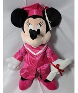 Disney Mini Plush Minnie Mouse Graduation Walgreens Exclusive 14&quot; Stuffe... - £7.46 GBP