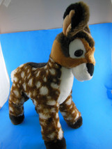 Plush Fawn baby deer bambi 14&quot; white spots by SEULGI CUTE! - $10.39