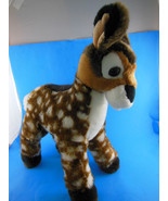Plush Fawn baby deer bambi 14&quot; white spots by SEULGI CUTE! - $14.25 CAD