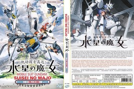 Anime Dvd~English Dubbed~Mobile Suit Gundam:Suisei No Majo(1-24End+SP)FREE Gift - £19.88 GBP
