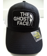 Scream Ghost Face Glows In Dark Horror Movie White Black Licensed Trucke... - £19.65 GBP